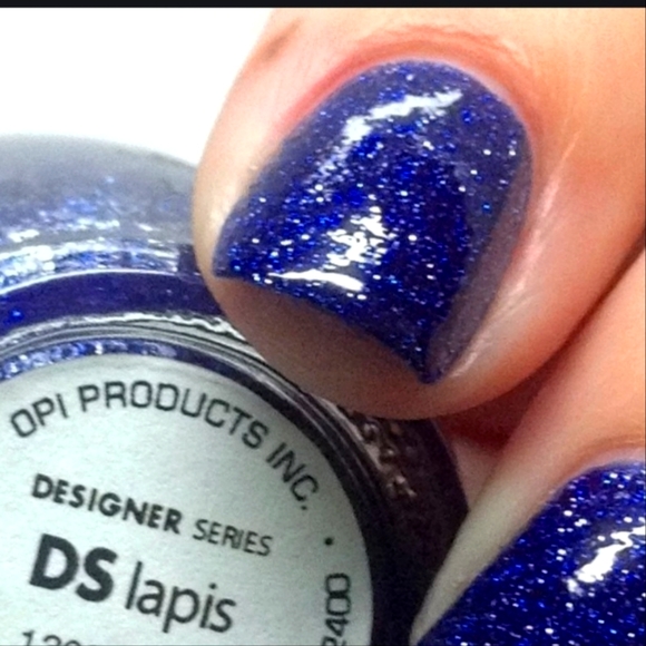 Only 3 LEFT OPI DS SERIES #045 LAPIS" HOLOGRAPHIC - Picture 3 of 6